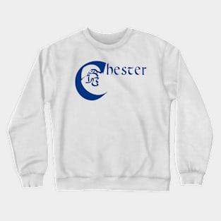 ROMAN CHESTER BLUE Crewneck Sweatshirt